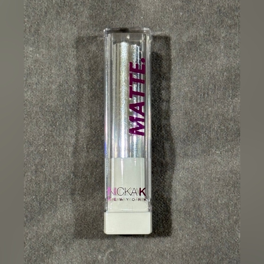 Nicka K Matte Lipstick Tester - Shade 05 Red Velvet - Lightweight Matte Finish